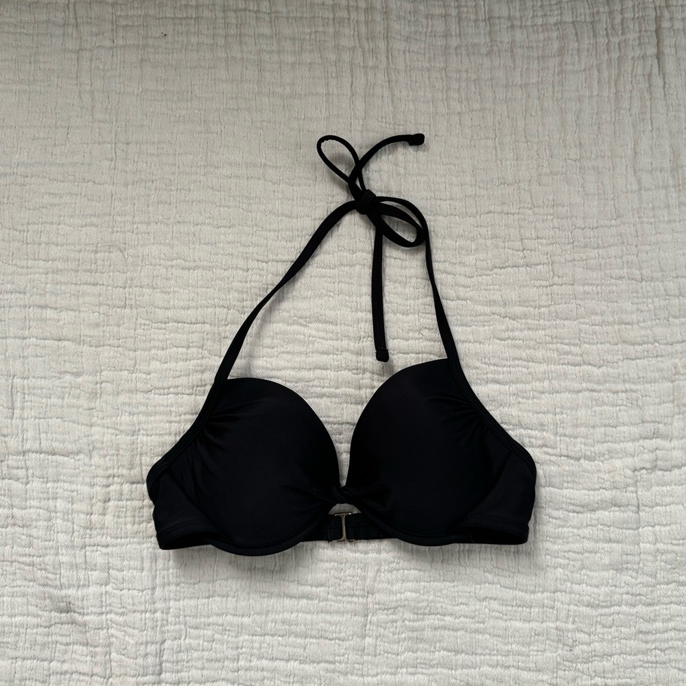 Xhilaration Black Padded Bikini Top